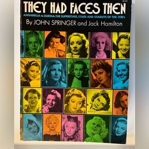 They Had Faces Then. Paperback from 1978.